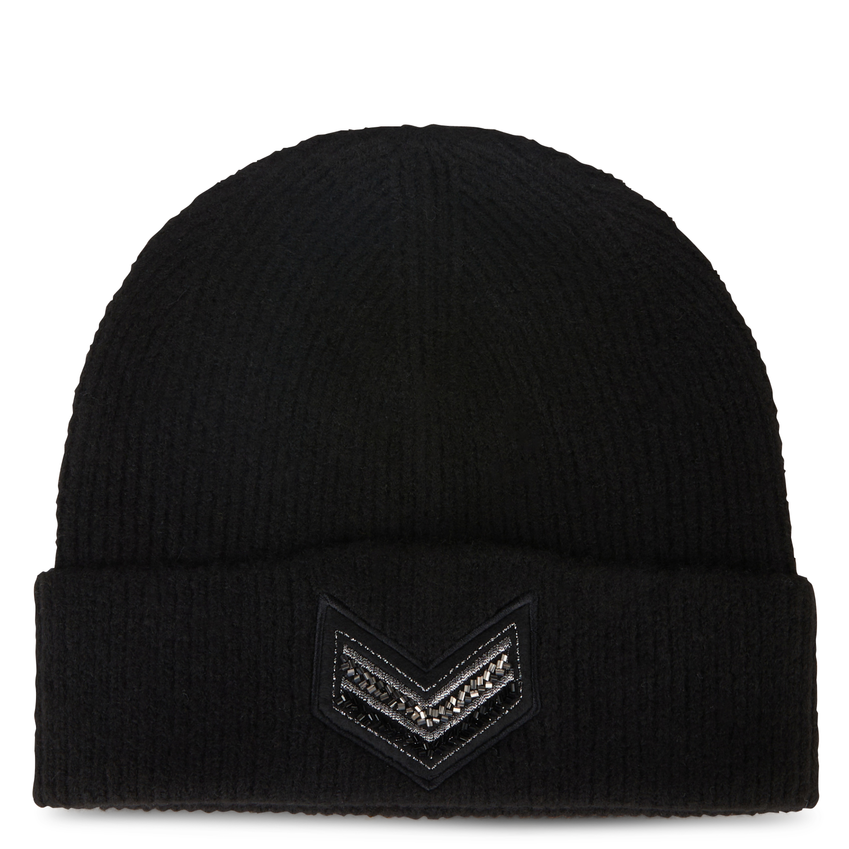 Bonnet en maille | Noir