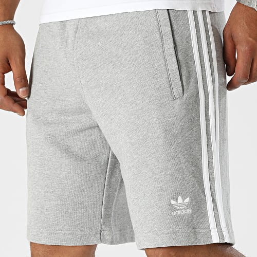 Short Jogging 3 Stripes IA6354 Gris Chiné