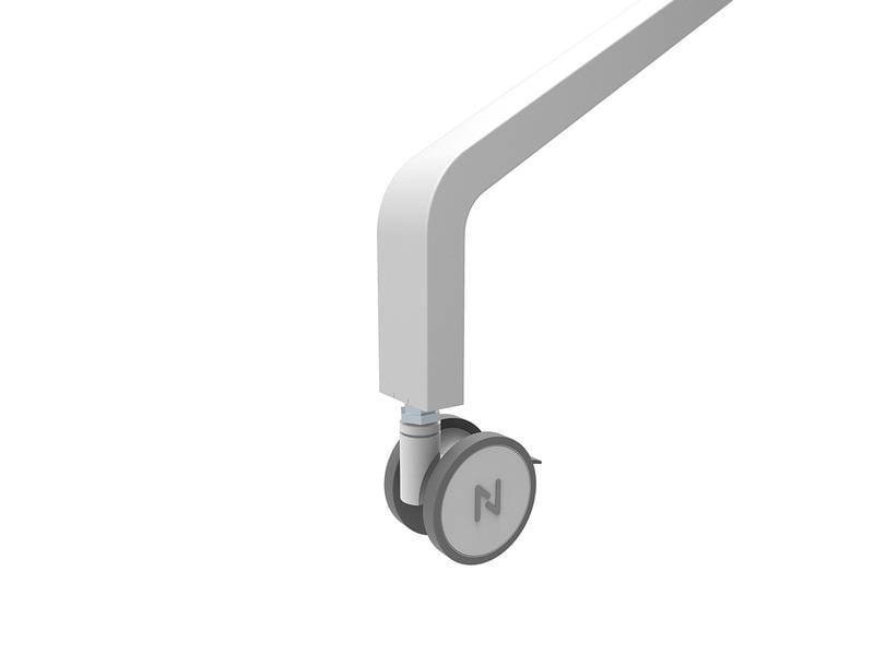 NEOMOUNTS TV-Trolley FL50-525WH1 Weiss Mobiler Bodenständer für 55-86