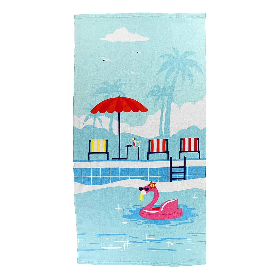 Clément - Équipement Serviette à Séchage Rapide (2) - Piscine