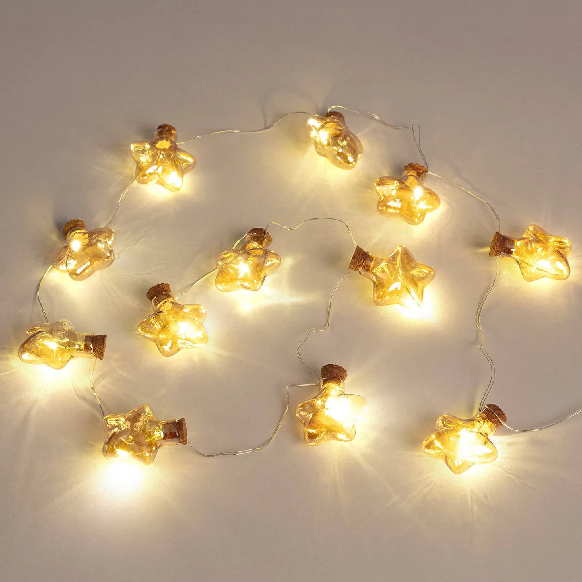 Ledkia Guirlande LED Étoiles Heryt