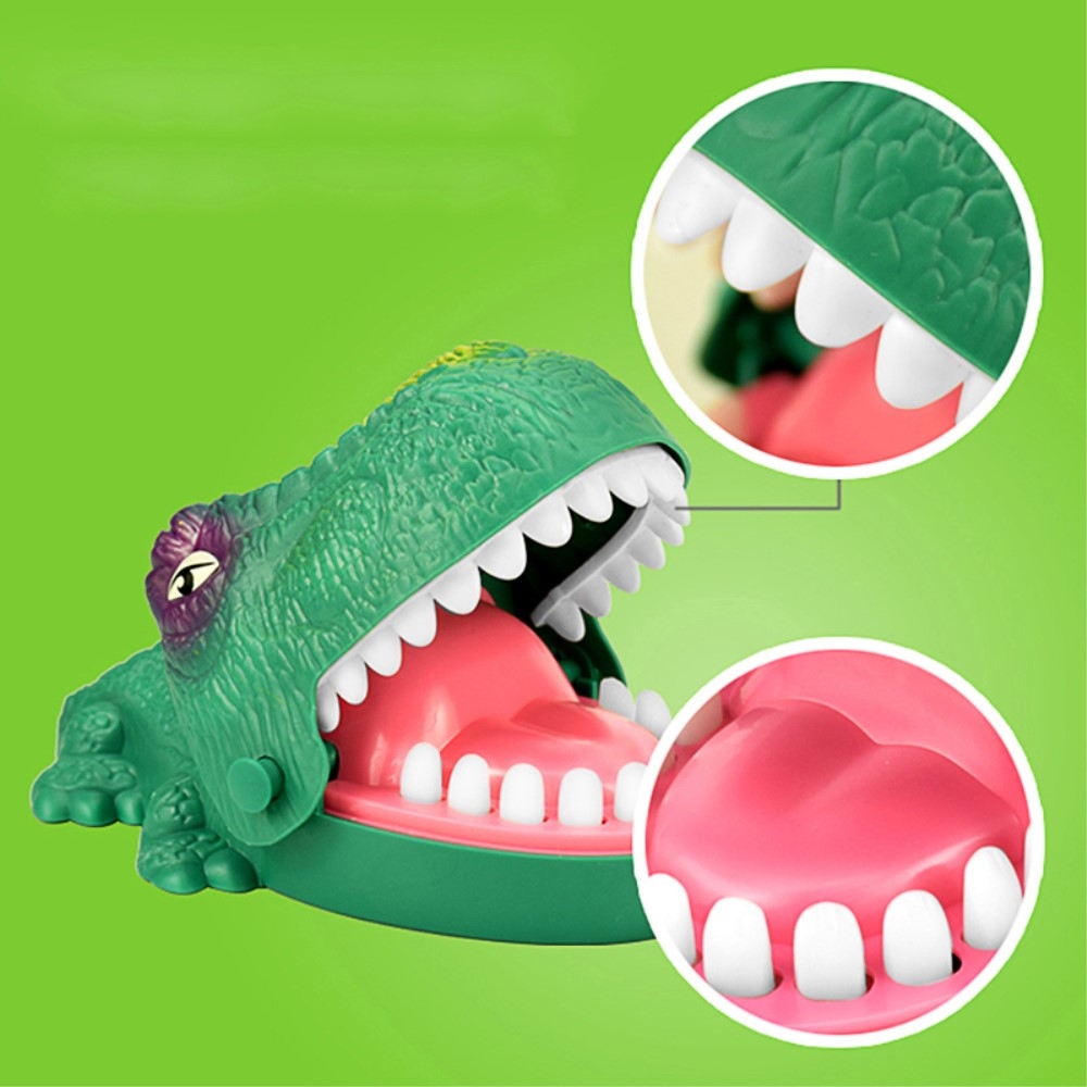Dinosaurier Zahnarzt Biss Finger Spielzeug Gesellschaftsspiel / Geschicklichkeitsspiel für Kinder