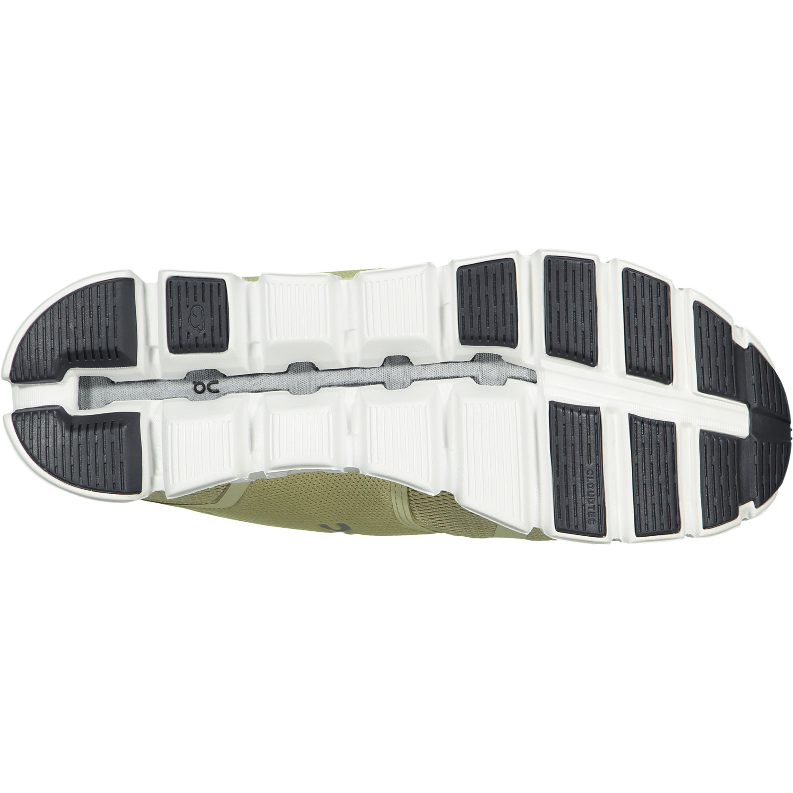 On Herren-Laufschuh Cloud 5 hellgelb, 42