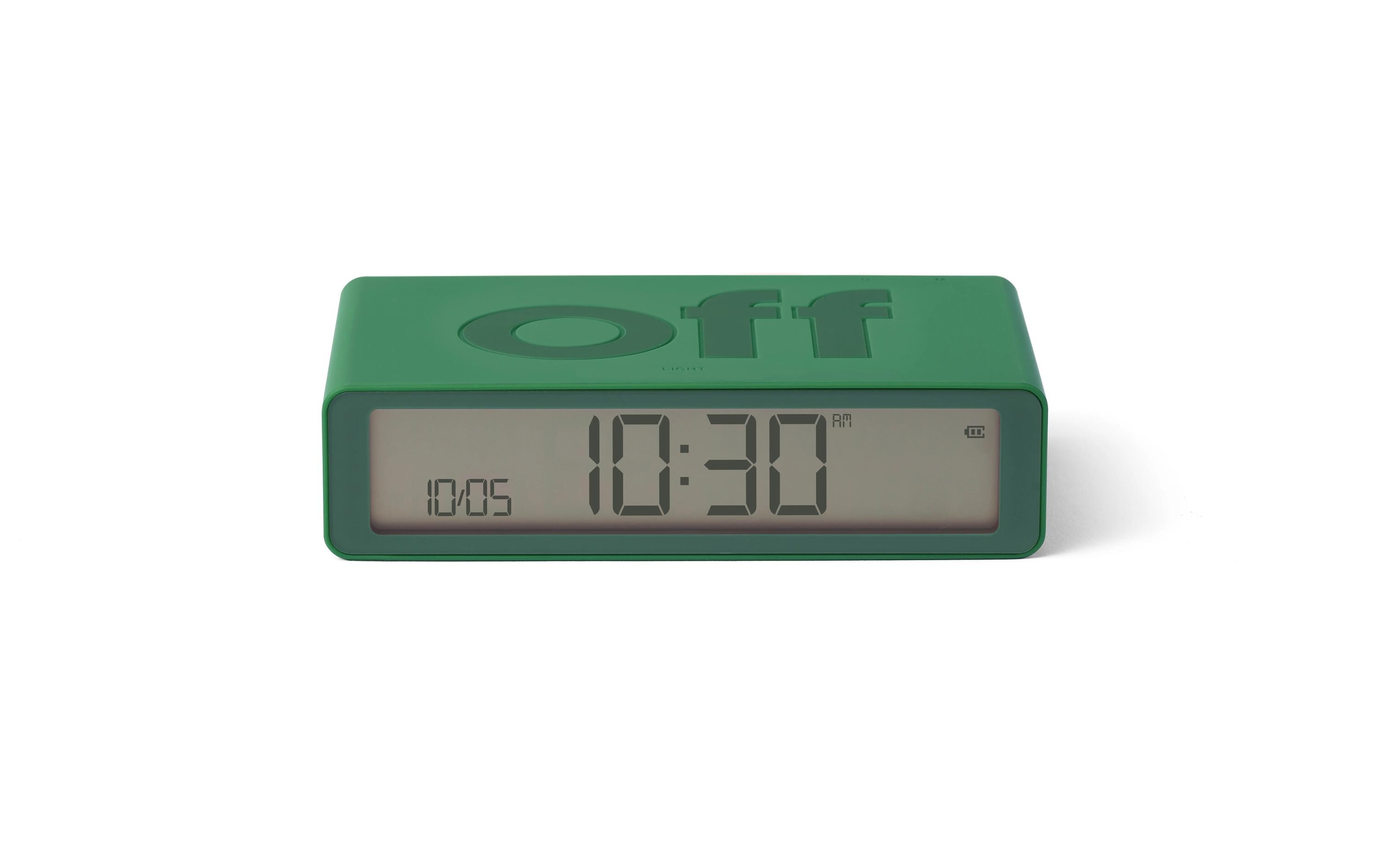 Digitalwecker Flip Classic GrünLCD-Wecker