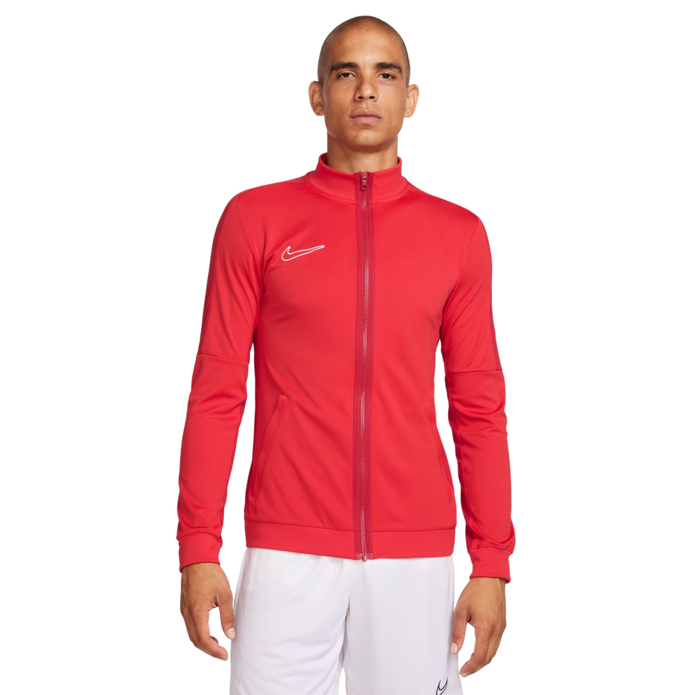 Nike Dri-FIT Academy 23 Trainingsjack Full-Zip Rood Wit