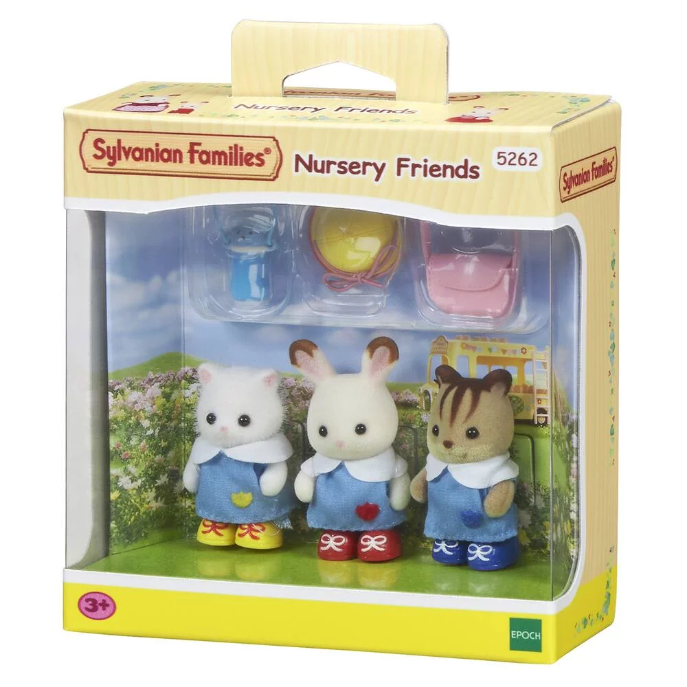 LES 3 AMIES DE LA CRECHE - SYLVANIAN ECOLE