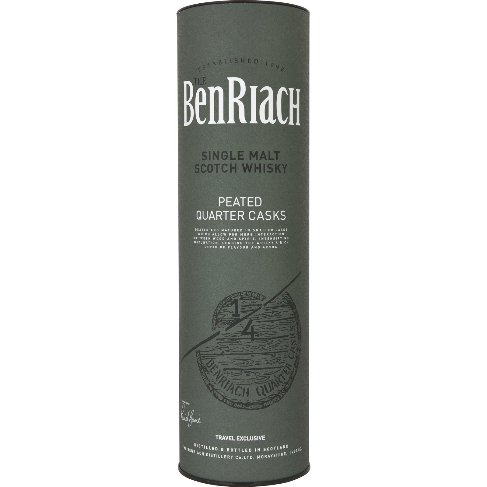 Benriach Peated Quarter Cask Single Malt Whisky 70 cl