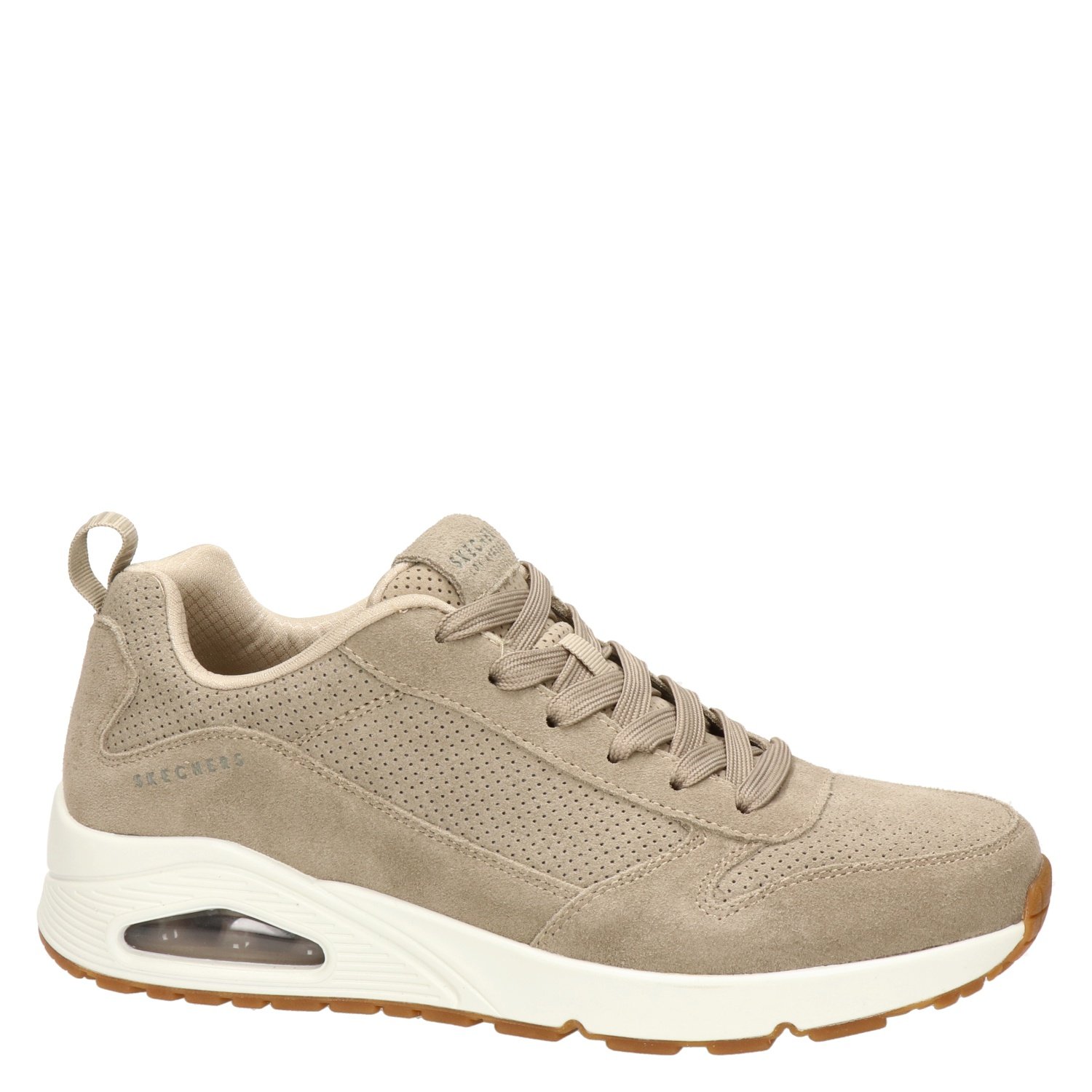 Uno heren sneaker Skechers Bruin