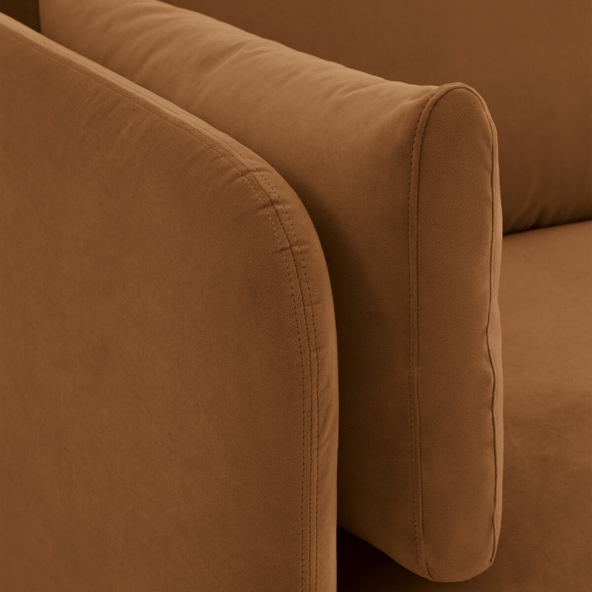 LA REDOUTE INTERIORS<br>Banco 3, 4 -zit, fluweel, Victor