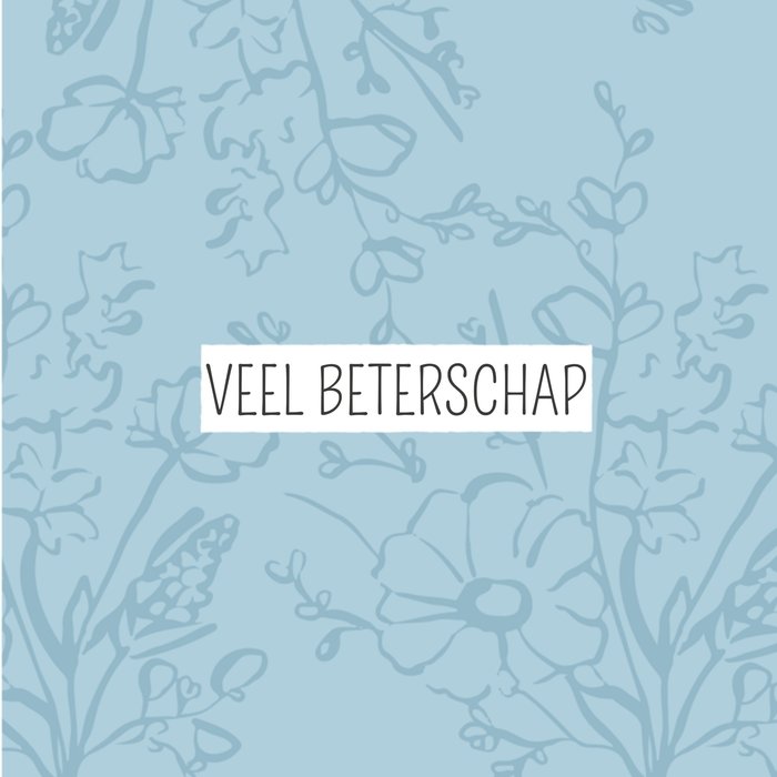 Greetz | Beterschapskaart | Veel beterschap