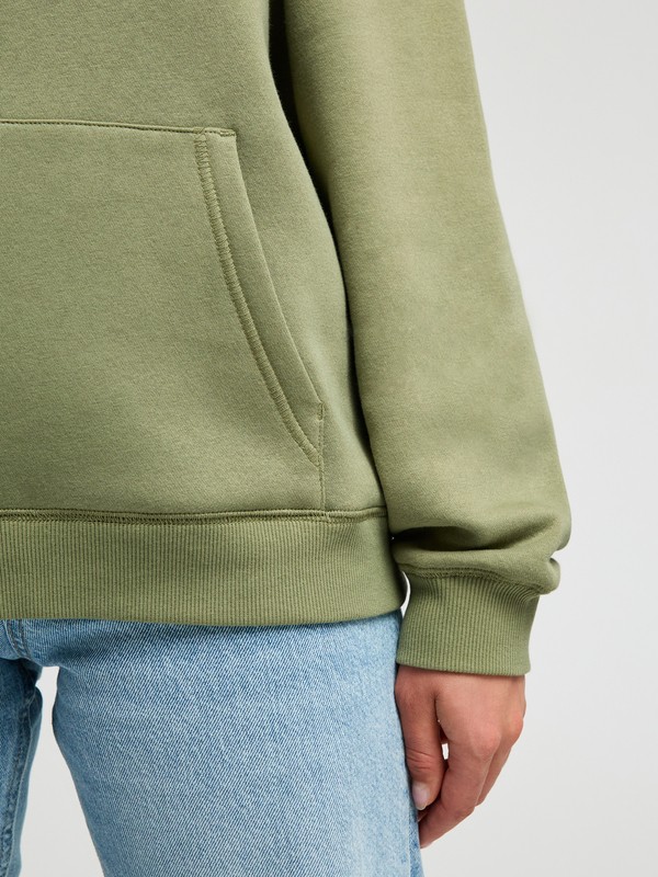 Surf Stoked Brushed Art Sweat à capuche Vert Femme