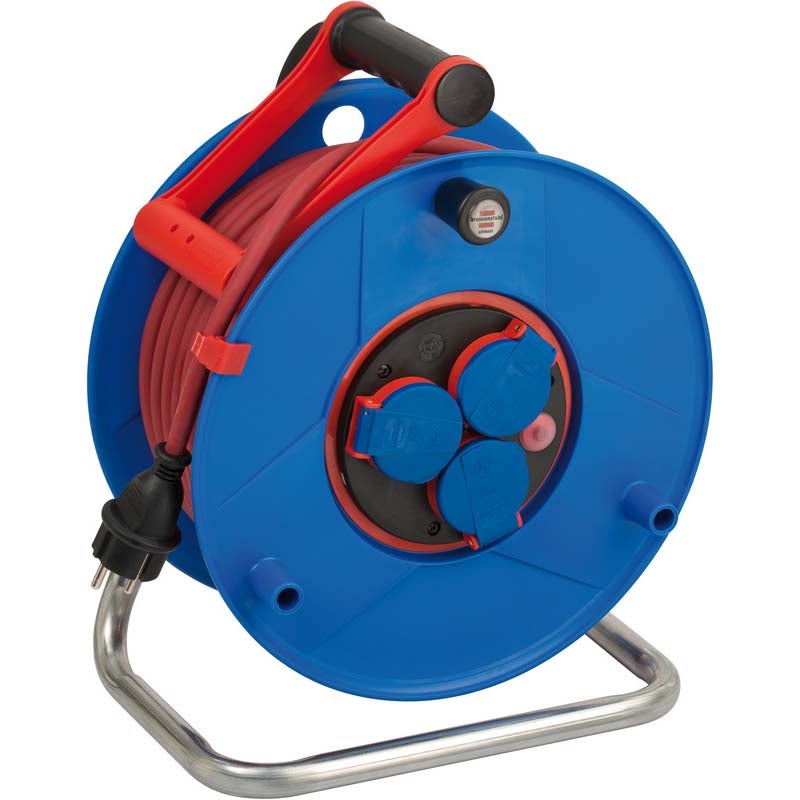 Brennenstuhl Garant Bretec 1208930 kabelhaspel buitengebruik met roterende greep 25m