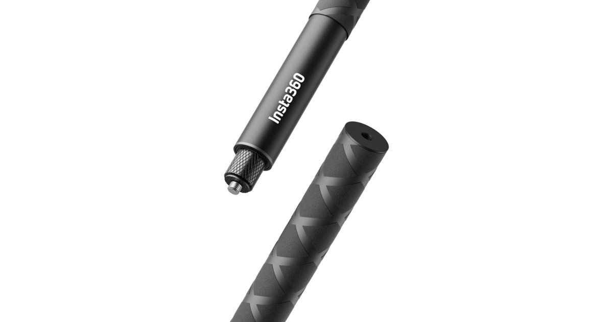 Insta360114cm Invisible Selfie Stick  (Zwart)