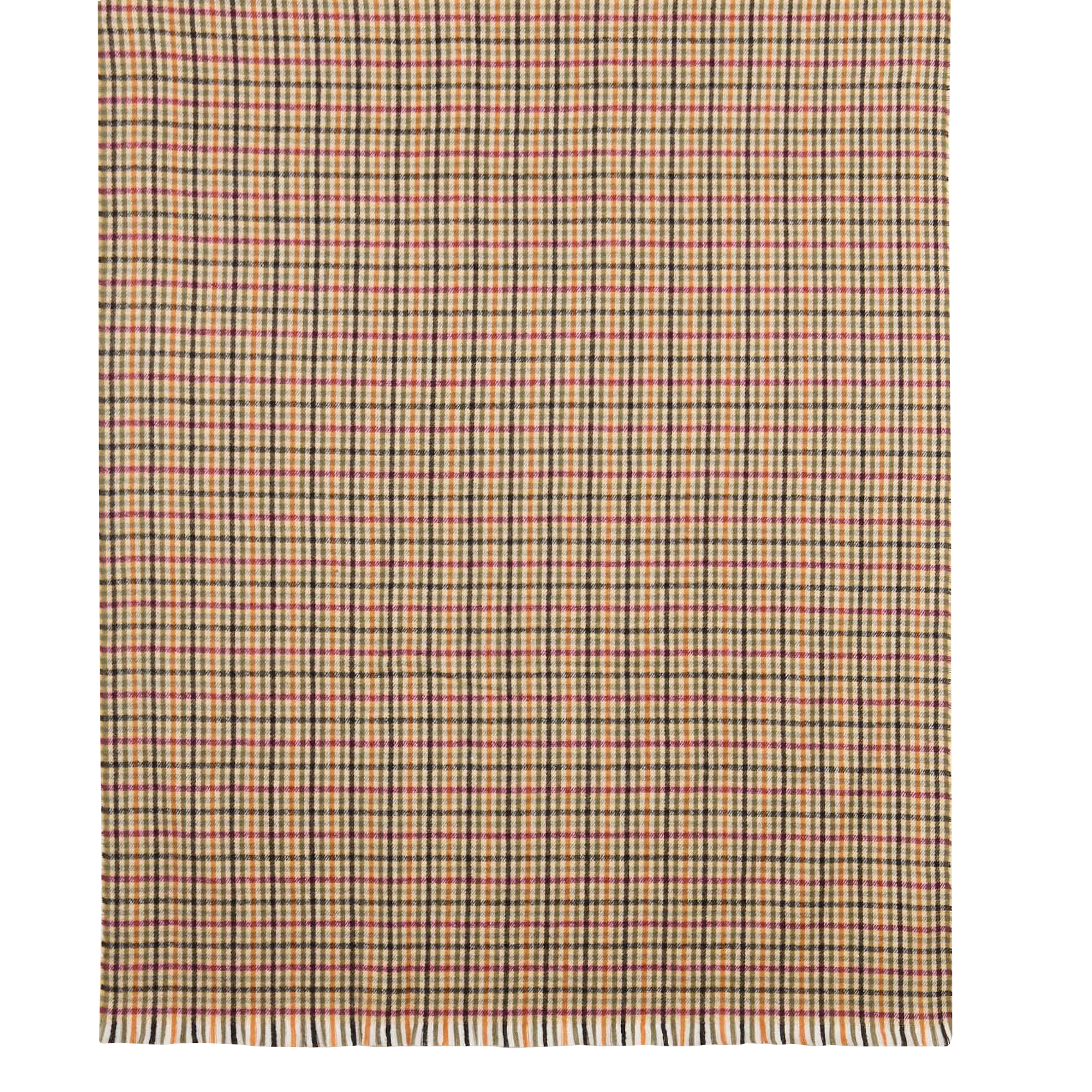 Echarpe imprimée à carreaux | Multicolore