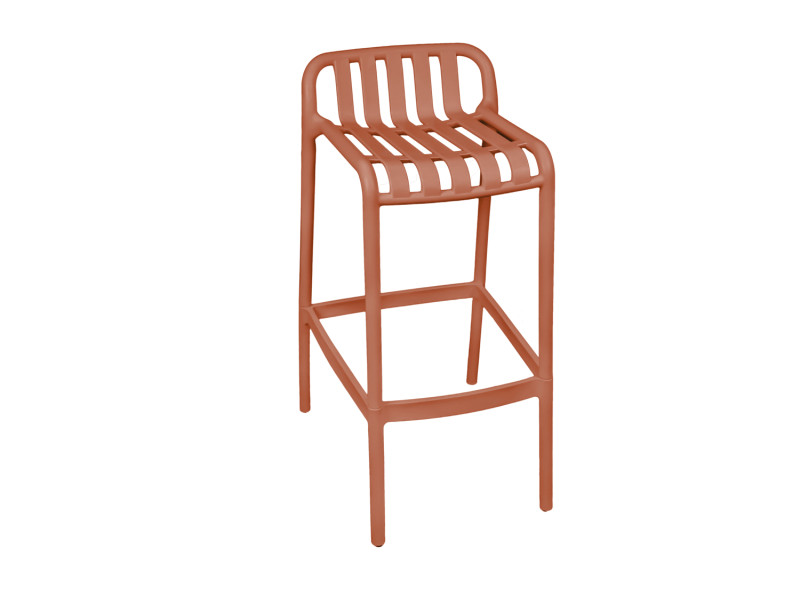 Barstool Chanza LM2324BR Mocha brown
