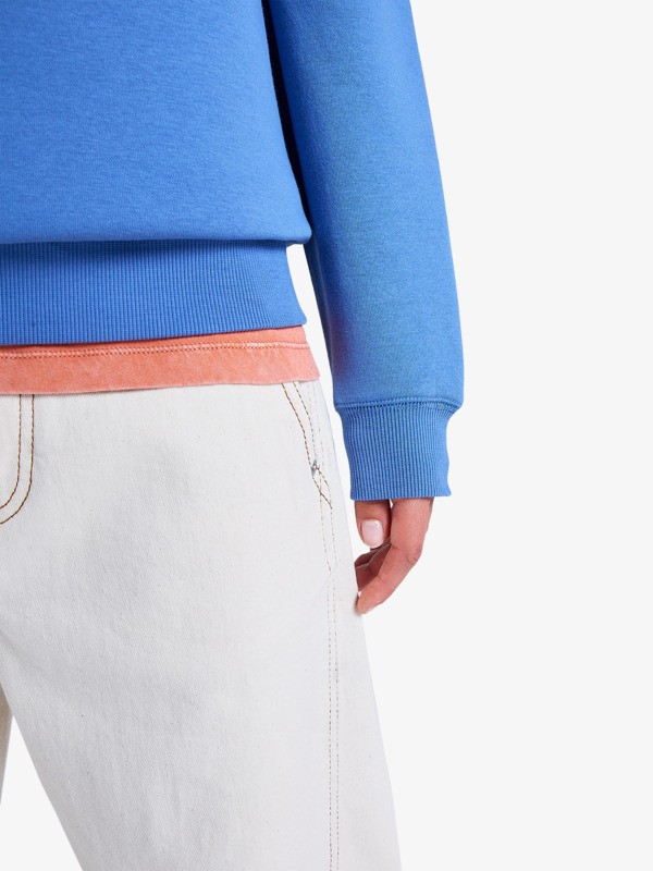 Surf Stoked Brushed Vint Sweat Bleu Femme