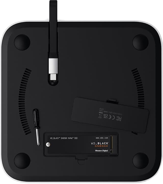 Satechi Mac mini/Studio dockingstation (sølv)