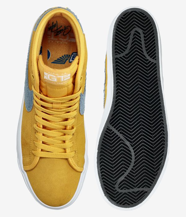 Nike SB Zoom Blazer Mid Pro GT Schuh (university gold game royal)