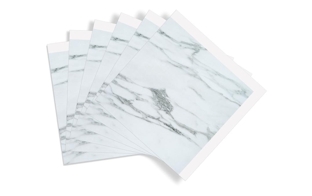 Wanddekoration Premium Marble 6 Stück, 30.5 x 30.5 cmWandfliesen