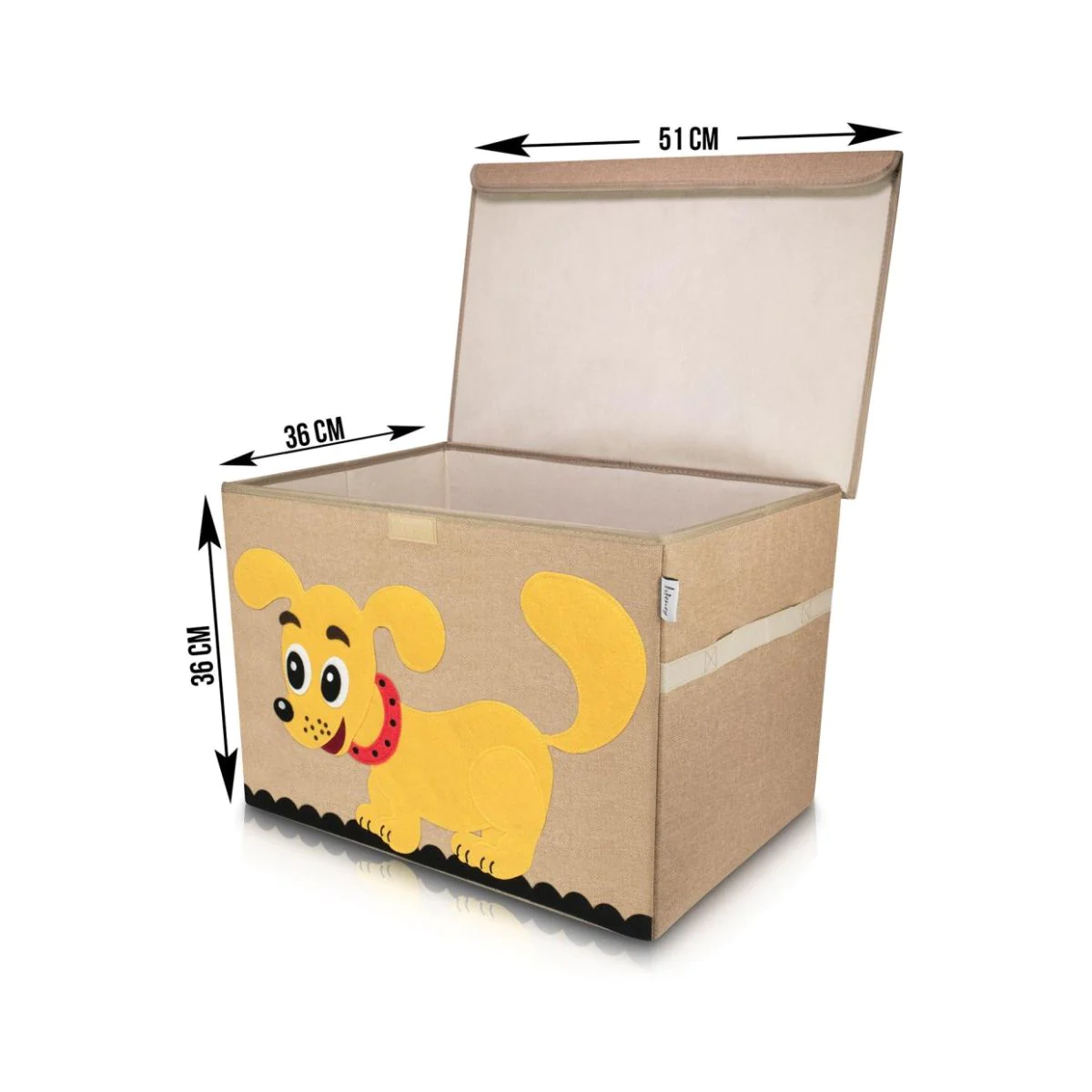 Boîte de rangement en tissu pour enfant grand modèle 