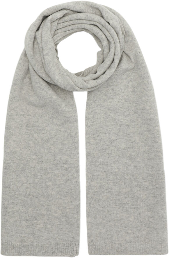 Moshi Moshi Mind big scarf merino Light grey melange
