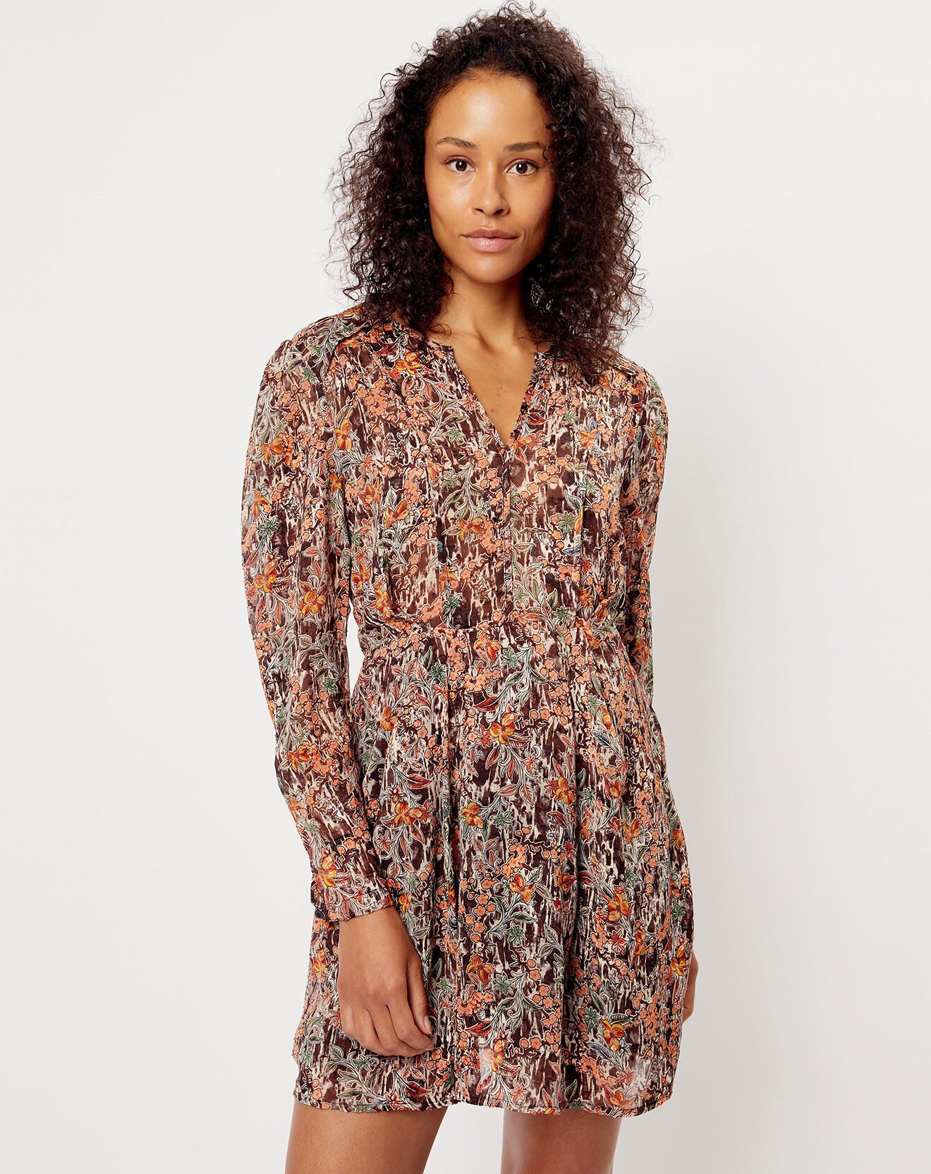 See u Soon Robe imlprimée Alexa orange