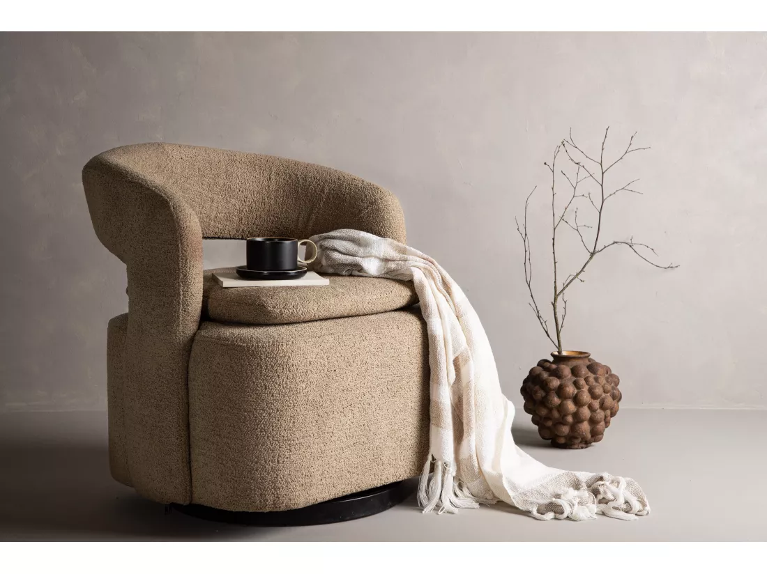 Fauteuil LAUREL AC 1NOS 69x72x75 Beige