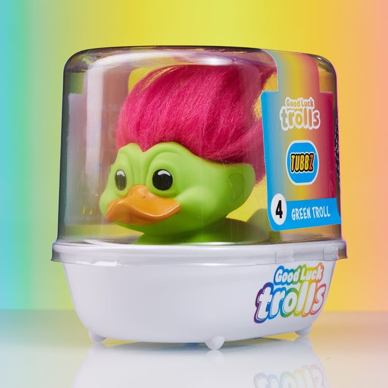 Numskull - Trolls Tubbz 1st ED Green (Pink Hair)