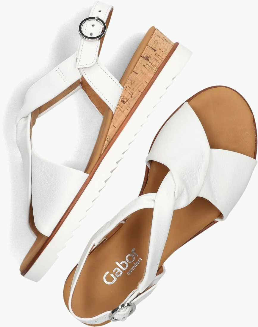 GABOR witte gabor sandalen 751.1