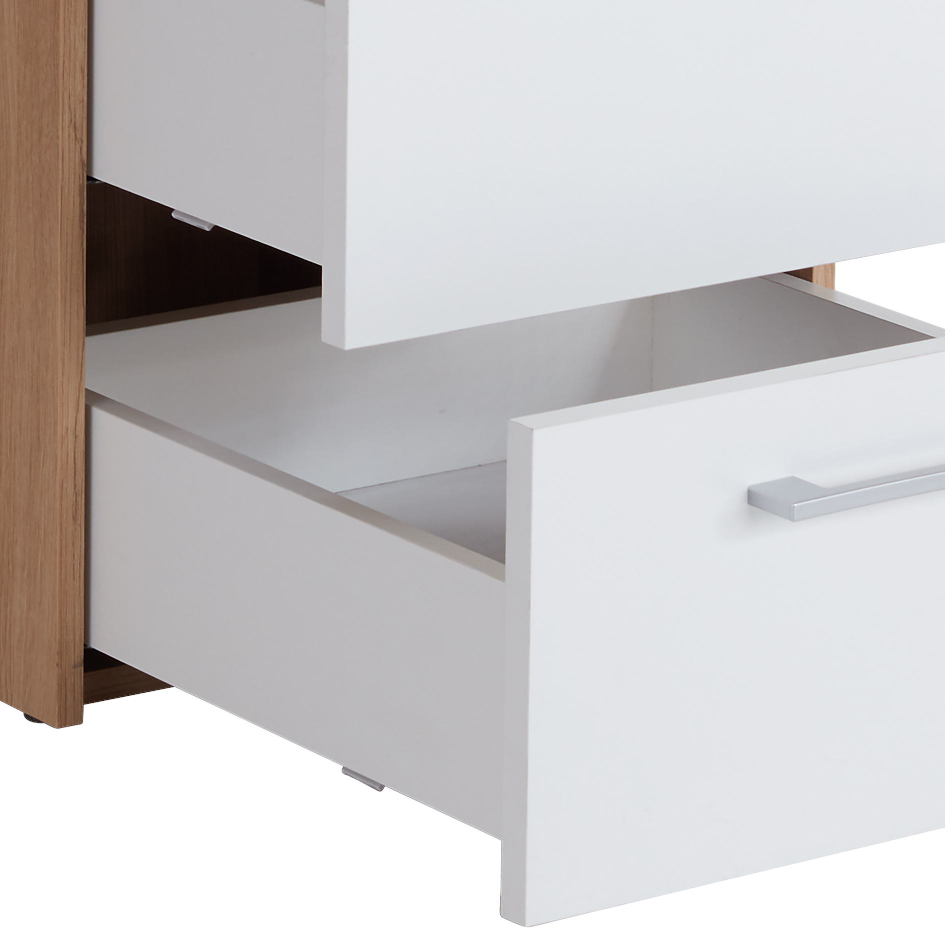 Schreibtisch - Artisan Eiche-alpinweiß - 123 cm