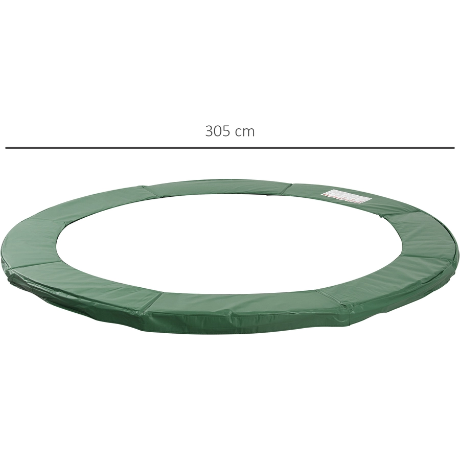 HOMCOM Randabdeckung für Trampolins grün