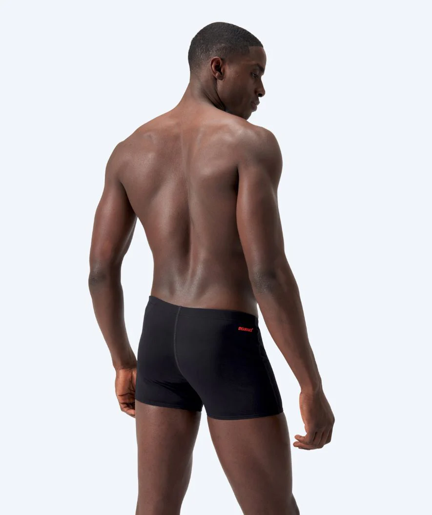 Speedo aquashorts til mænd - Hyperboom Panel - Sort/orange