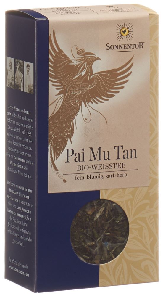 SONNENTOR Weisser Tee Pai Mu Tan BIO 40 g