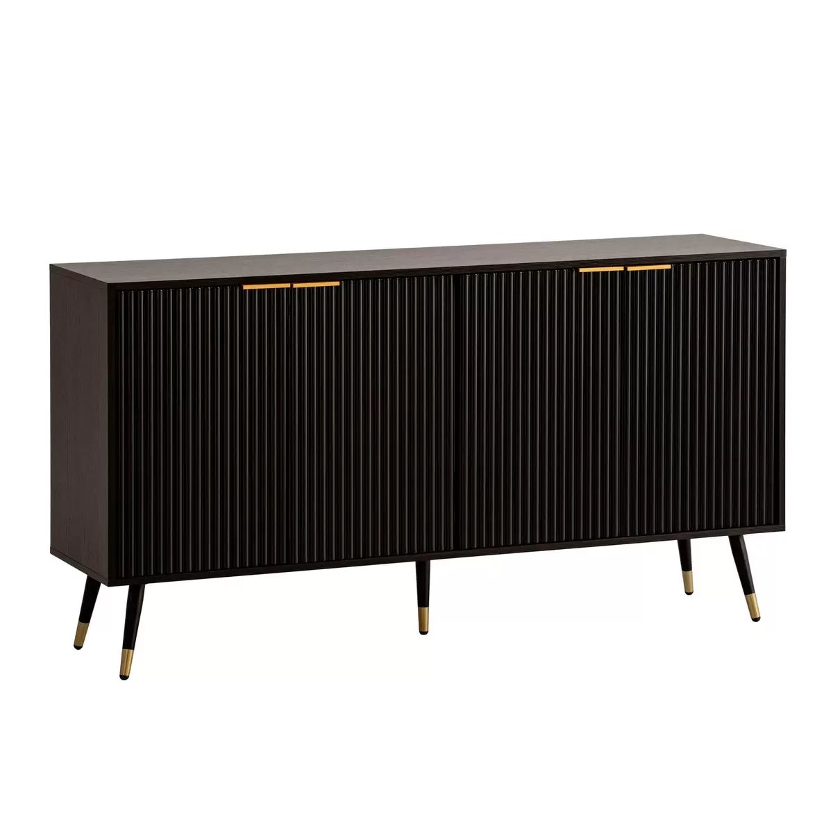 Sideboard Coral Eiche,gold,kupfer,schwarz