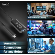 Câble de rallonge actif USB 3.2 Gen2, 5 m