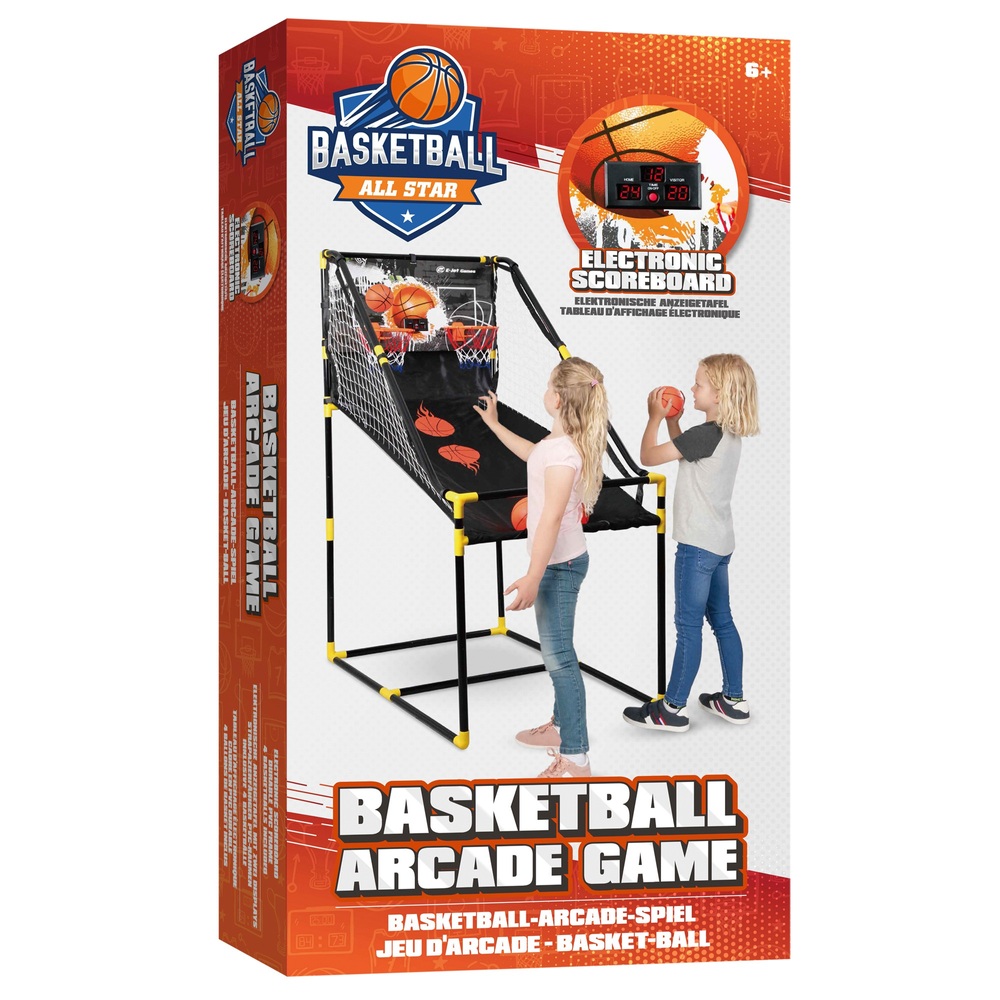 Double Shot Basketball-Arcade mit Timer
