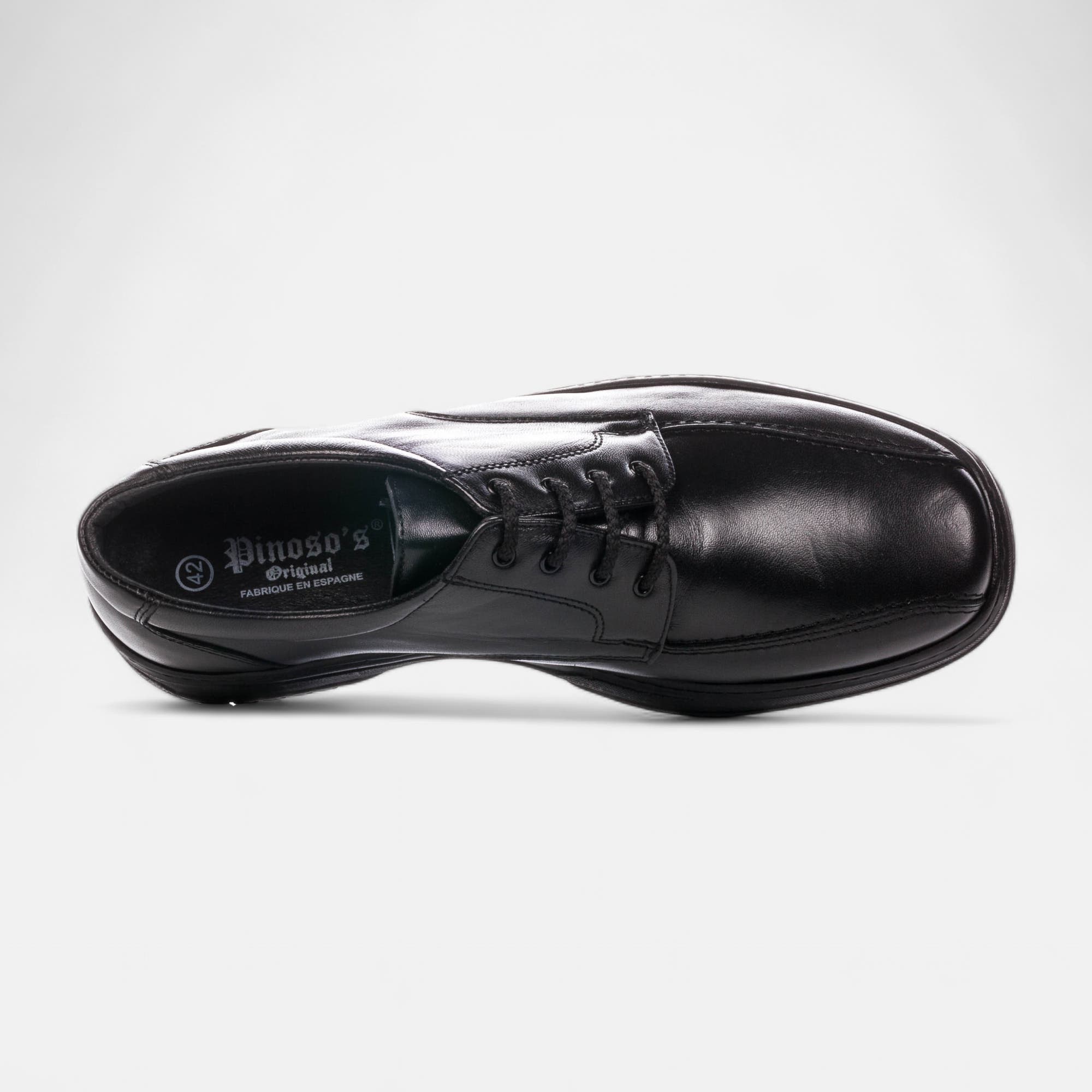 Derbies Homme en cuir noir