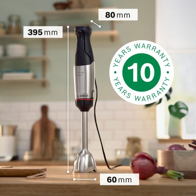 Bosch ErgoMaster Series 6 stavblender MSM6M630 (sølv)