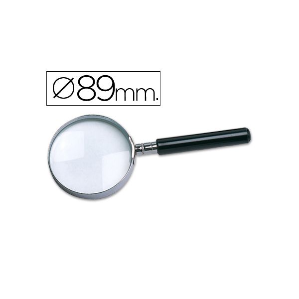 Liderpapel Lupa de Vidro Aro Metalico - WW04