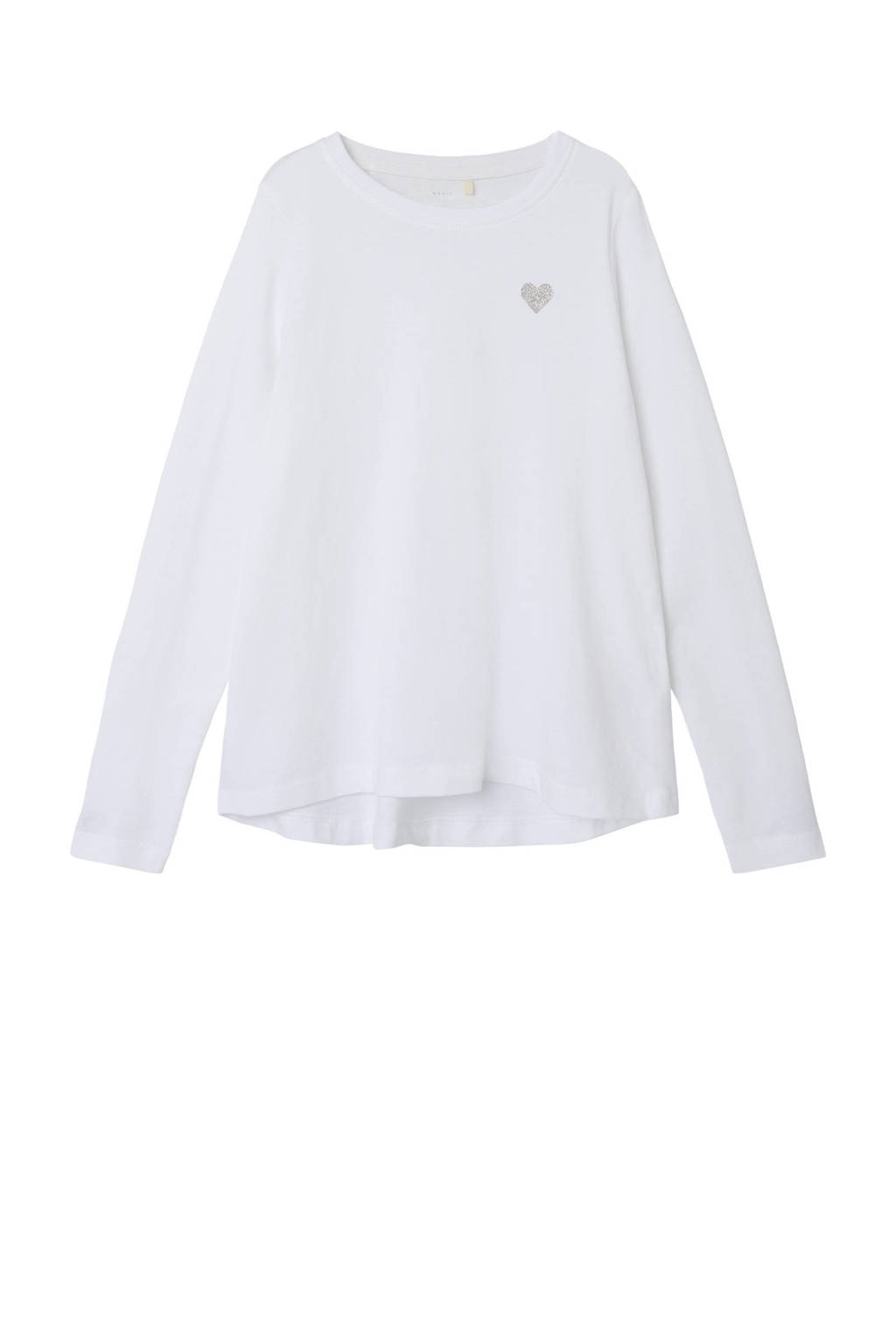 NAME IT longsleeve NKFVIOLINE wit