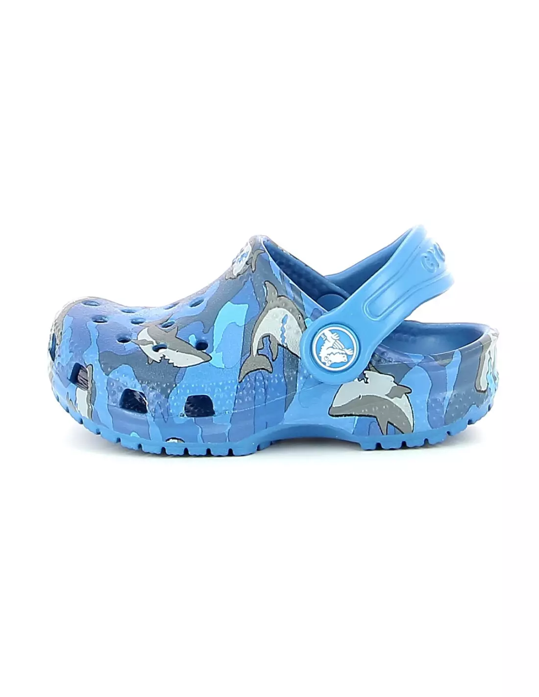 CROCS CLASSIC SHARK - Sélection KILIANE - Sandales & nu-pieds Prepblue