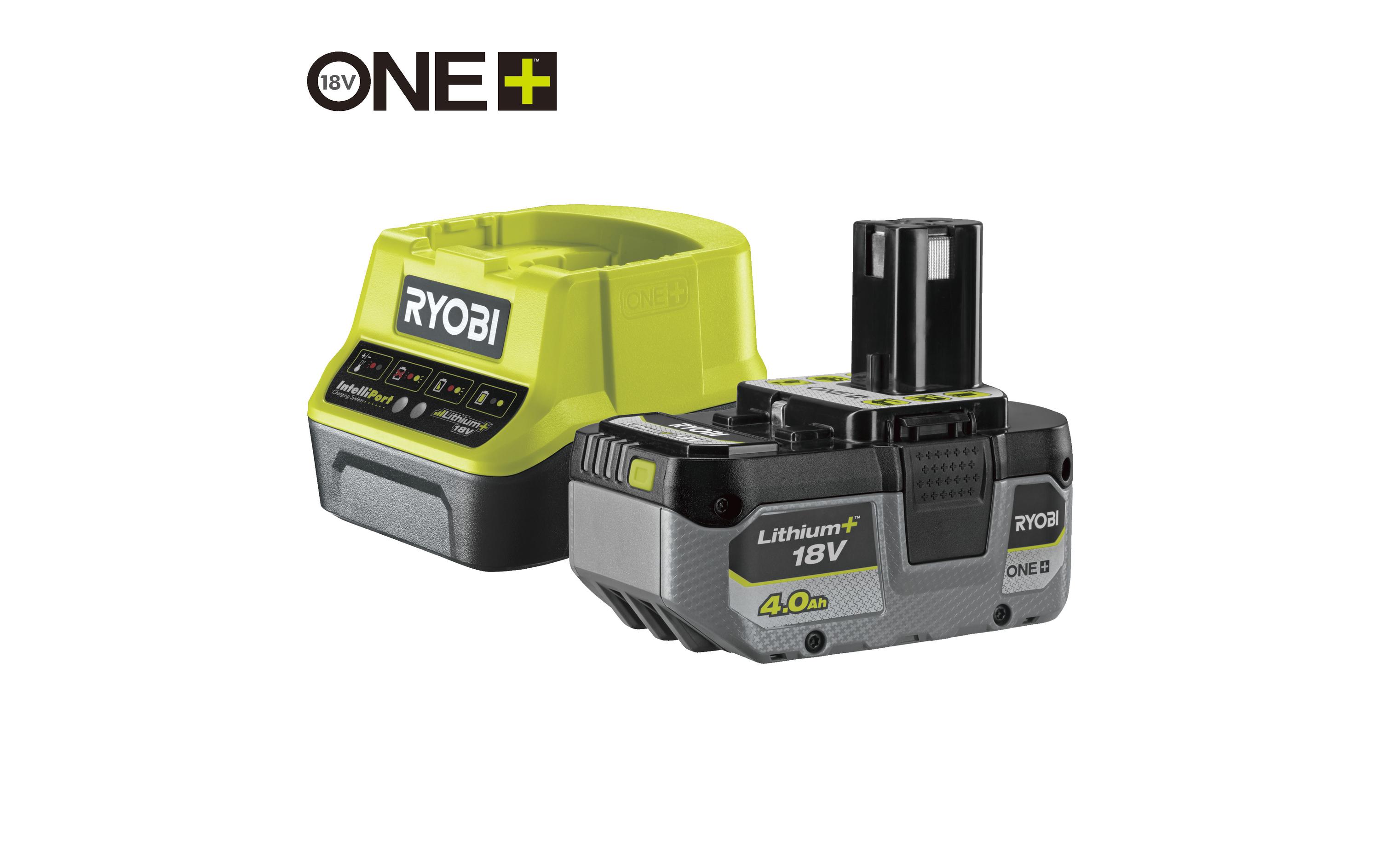 Akku-Starterset RC18120-140X, 4.0 Ah18 V, inkl. 1 x 4.0 Ah Akku und Ladegerät