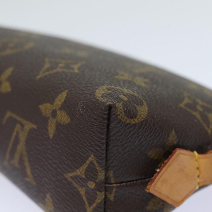 Louis Vuitton Vintage Louis Vuitton Cosmetic Pouch Brown