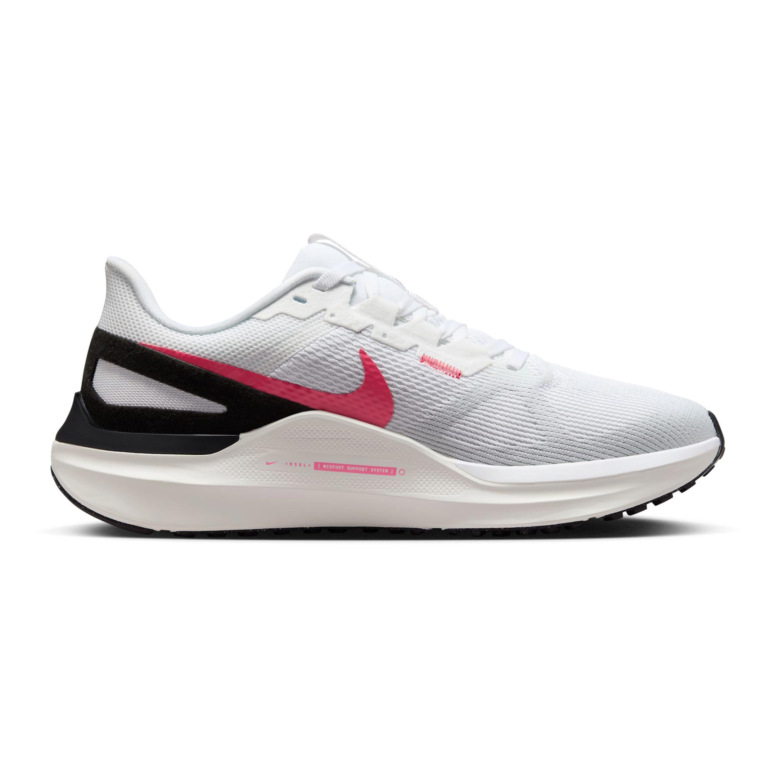 Nike Structure 25 Chaussure De Running Avec Stabilisateurs Femmes - Blanc , Noir