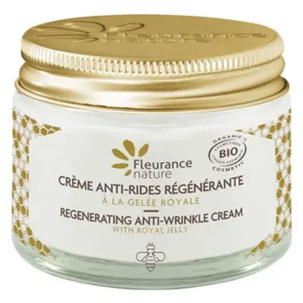 Fleurance Nature - Creme Regenerador Antirrugas com Geleia Real Orgânica - Pote de 50ml