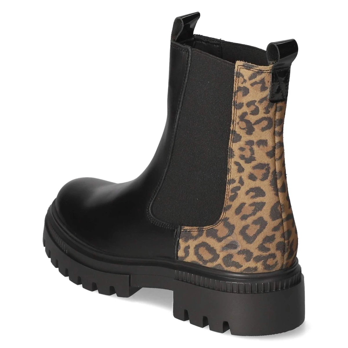 BullboxerChelsea Boot - Black-Leopard