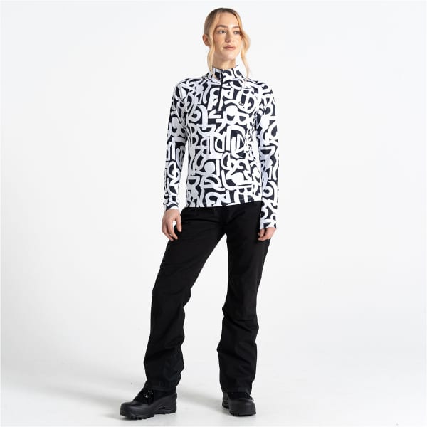 Sweat polaire DARE 2B DIVULGE CORE STRETCH BLK&WHTGRAFI