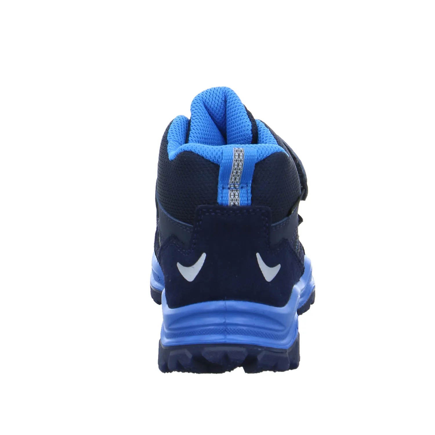 SUPERFIT Kleinkinder-Halbschuh Klett Dunkelblau Textil  Sneaker high