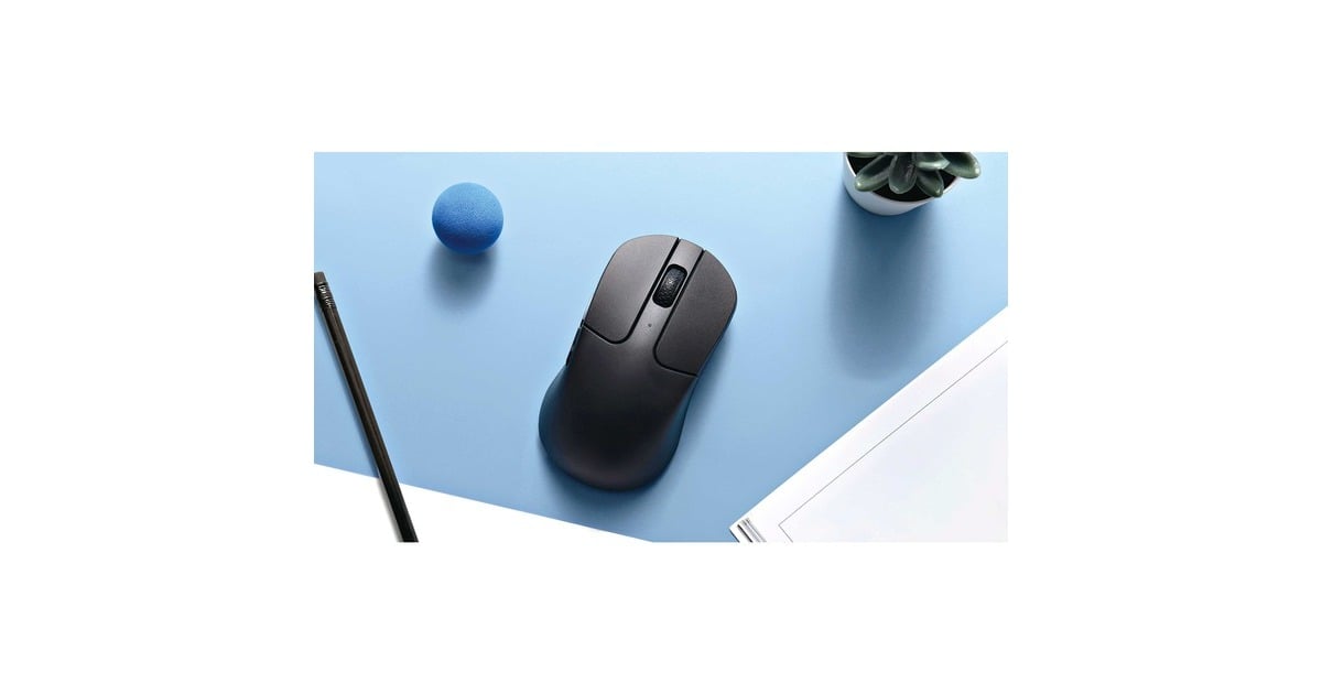 KeychronM3 Mini Wireless gaming muis  (Zwart, 100 - 26.000 dpi, 1000Hz, 2.4 GHz / Bluetooth / USB)