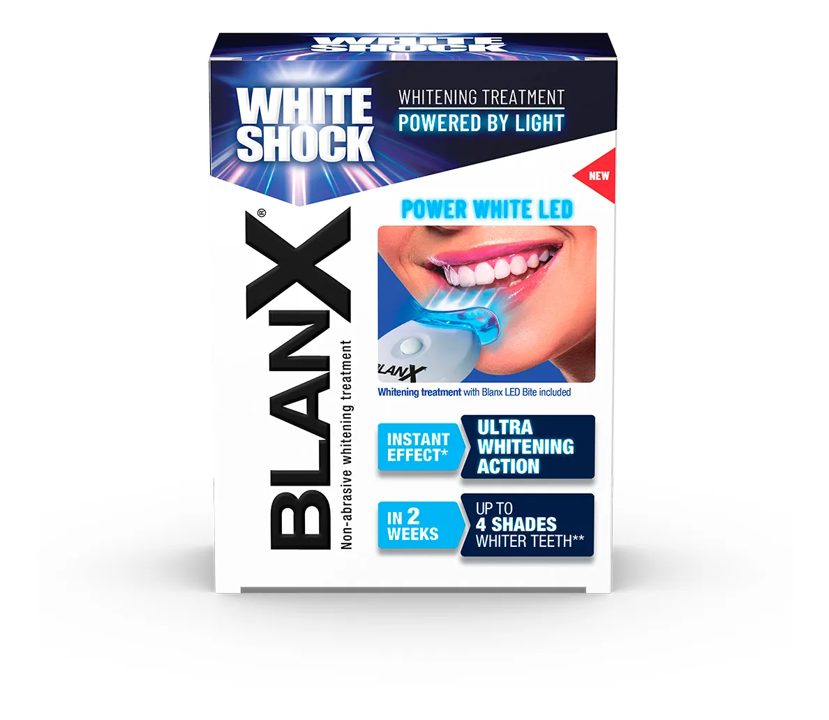 Blanx White Shock Power White Treatment Tandpasta   LED Bite - 50 ml.